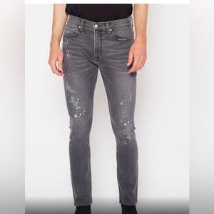 Noend Harrison Stretch skinny jeans in color Splash gray distressed slim